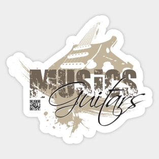 Guitars Sticker